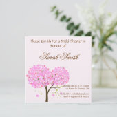 ブライダルシャワーの招待 招待状 (スタンド正面)