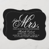 ブライダルシャワーの招待|未来のミセス3 招待状 (正面/裏面)