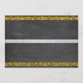 ブライダルシャワーの紫色のチョークの旅程のバチェロレッテ プログラム (裏面)