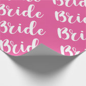 ブライダルシャワーの結婚祝いの品の包装紙 ラッピングペーパー (角)