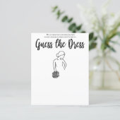 ブライダルシャワーはドレスゲームを推測 (スタンド正面)