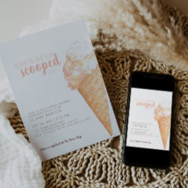 ブライダルシャワーへの招待をスクープ 招待状