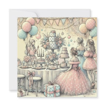 ブライダルシャワーへの招待