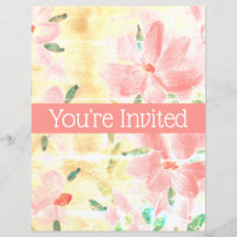 ブライダルシャワーへの招待