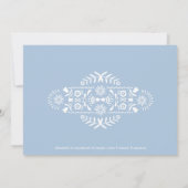 ブライダルシャワーへの招待 | フィエスタオレ 招待状 (裏面)