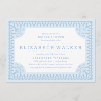 ブライダルシャワーへの招待 | フィエスタオレ 招待状