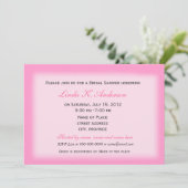 ブライダルシャワーへの招待、写真の追加 招待状 (スタンド正面)