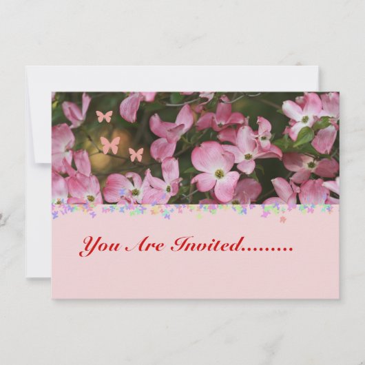 ブライダルシャワーへの招待 招待状 (正面)