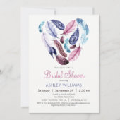 ブライダルシャワーへの招待 招待状 (正面)