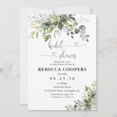 ブライダルシャワーへの招待 招待状 (正面)