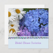 ブライダルシャワーへの招待 招待状 (正面/裏面)