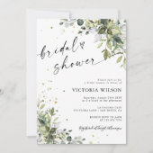 ブライダルシャワーへの招待 招待状 (正面)