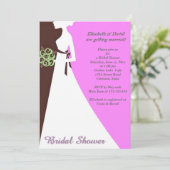 ブライダルシャワーへの招待 招待状 (スタンド正面)
