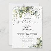ブライダルシャワーへの招待 招待状 (正面)