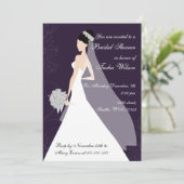 ブライダルシャワーへの招待 招待状 (スタンド正面)