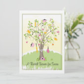 ブライダルシャワーへの招待 招待状 (スタンド正面)