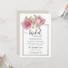 ブライダルシャワーへの招待 招待状