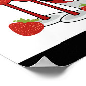 ブライダルシャワーまたは婚約バカスタマイズナー ポスター (角)