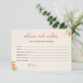 ブライダルシャワーアドバイスとウィッシュズカード サンキューカード (スタンド正面)