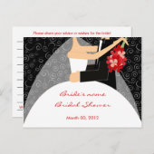 ブライダルシャワーアドバイスカード アドバイスカード (正面/裏面)