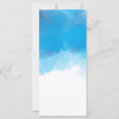 ブライダルシャワーアドバイスサマーブルーウォーター色 (裏面)