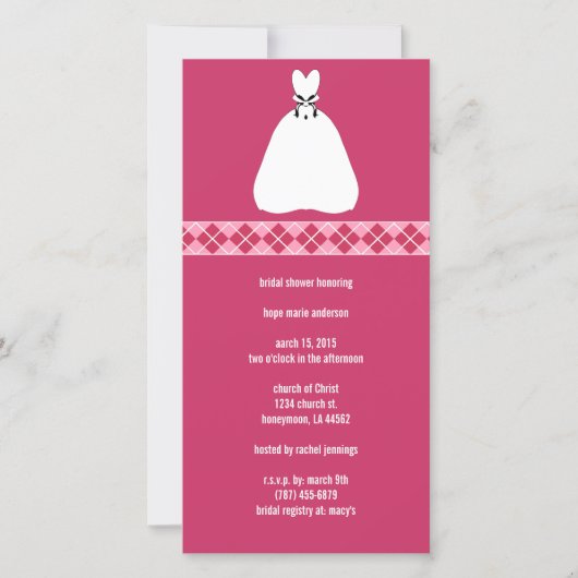 ブライダルシャワーアーガイル (正面)