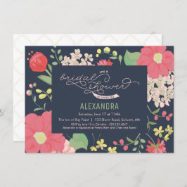 ブライダルシャワーインビテーション-ガーデン,花,春 招待状
