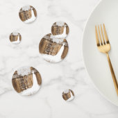 ブライダルシャワーイン素朴ウッド&ホワイトレース コンフェッティ (グループ)