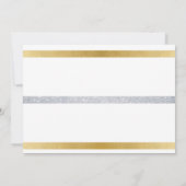 ブライダルシャワーウィークエンドシャンパン招待状 招待状 (裏面)