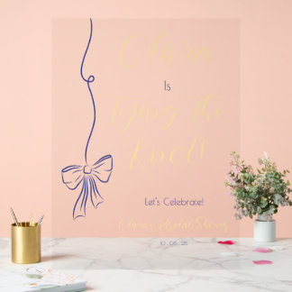 ブライダルシャワーウェルカムサイン アクリルサイン