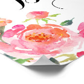 ブライダルシャワーウェルカムサイン ポスター (角)