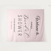 ブライダルシャワーウェルカム赤面 タペストリー (正面(横))