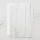 ブライダルシャワーウォーターカラー春ブーケデコパージュ 招待状 (裏面)