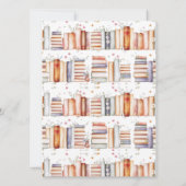 ブライダルシャワーエレガントゲームの上または下のストーリーブック (裏面)