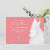 ブライダルシャワーエレガントブ結婚リーズヴィンテージ 招待状 (スタンド正面)