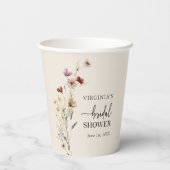 ブライダルシャワーエレガント紙カップ 紙コップ (裏面)