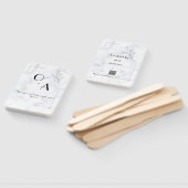 ブライダルシャワーエレガント・アウト用の霜降り付きハンドファン ハンドファン (組立なし)