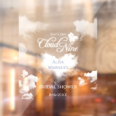 ブライダルシャワーオンクラウドナインエレガント鏡 ウィンドウサイン (シート2)