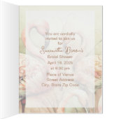 ブライダルシャワーカスタムイベント招待状カード (内側(右))