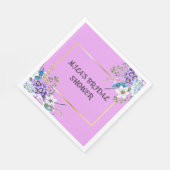 ブライダルシャワーカスタムナプキン スタンダードランチョンナプキン (角)