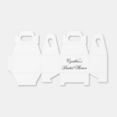 ブライダルシャワーカスタムパーティーの好意ボックス フェイバーボックス (折り畳みなし)