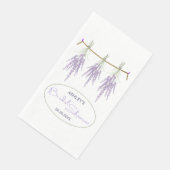 ブライダルシャワーカスタム乾燥ラベンダー束 (コーナー)