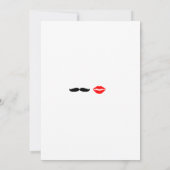 ブライダルシャワーカップル招待状 招待状 (裏面)