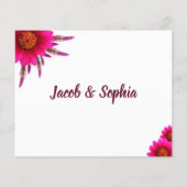 ブライダルシャワーカードタイムカプセルアドバイス チラシ (裏面)