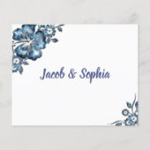 ブライダルシャワーカードタイムカプセルアドバイス チラシ (裏面)