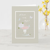 ブライダルシャワーカード カード (黄色い花)