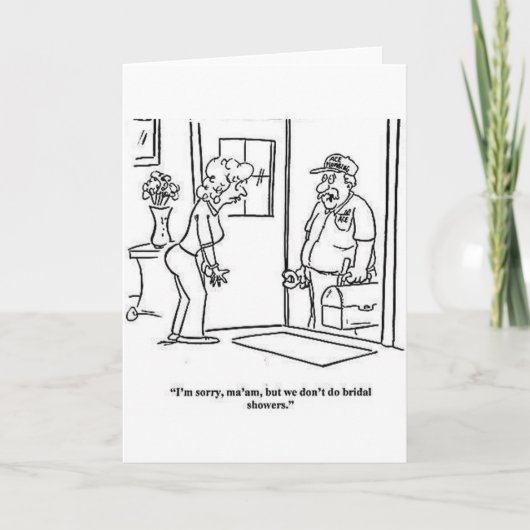 ブライダルシャワーカード 招待状 (正面)