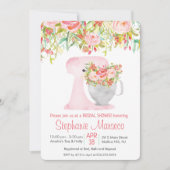 ブライダルシャワーキッチンティー招待状 招待状 (正面)