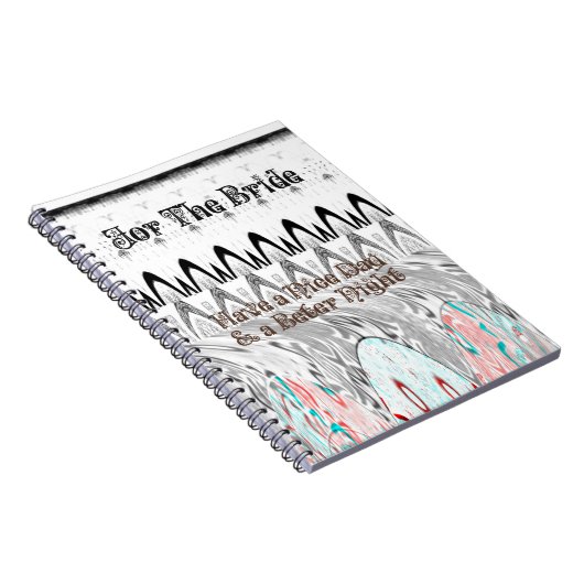 ブライダルシャワーギフトアートプリント ノートブック (右側)