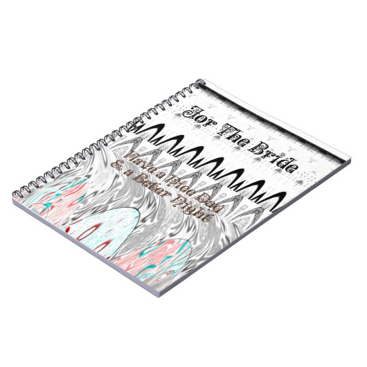 ブライダルシャワーギフトアートプリント ノートブック (左側)